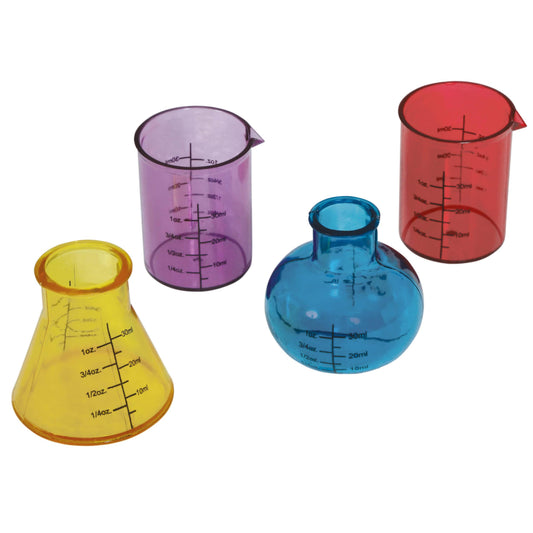 Plastglas - Laboratorium (4st)