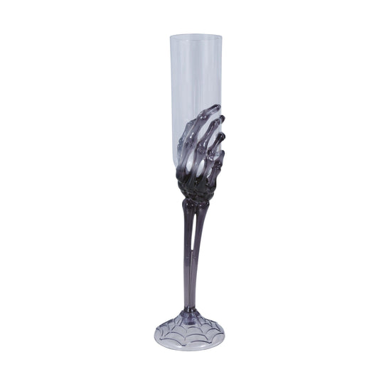 Champagneglas - Skeletthand