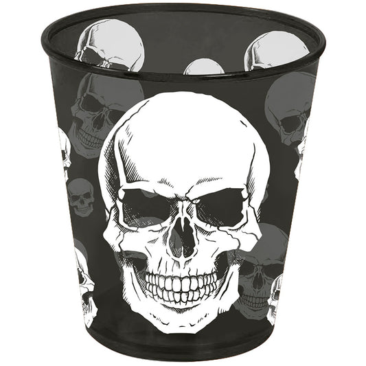 Plastglas - Dödskalle