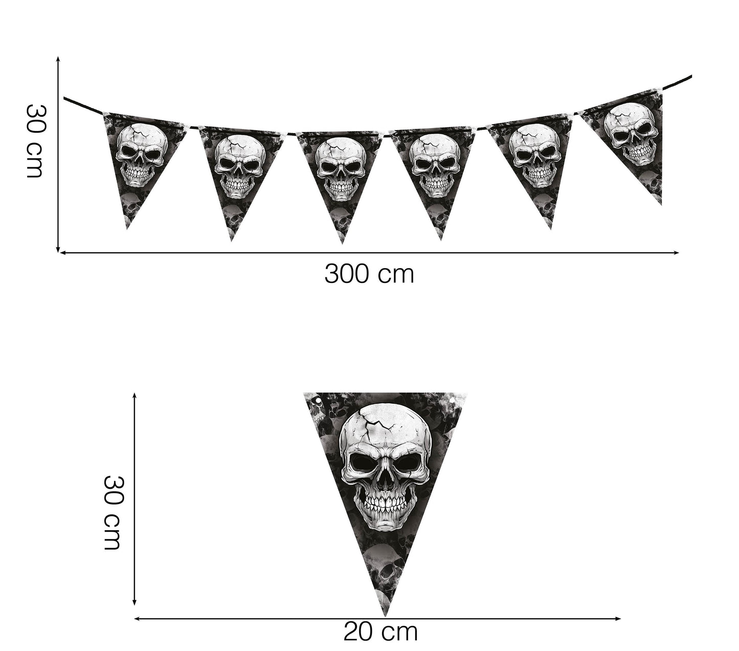 Girlang - Dödskalle