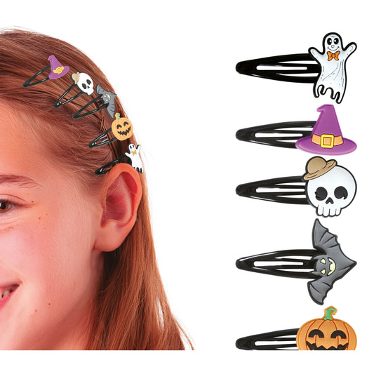 Hårspännen - Halloween (5st)