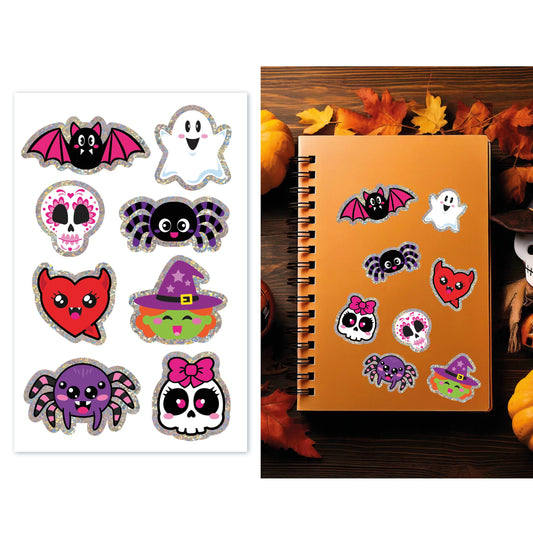 Holografiska Stickers - Halloween