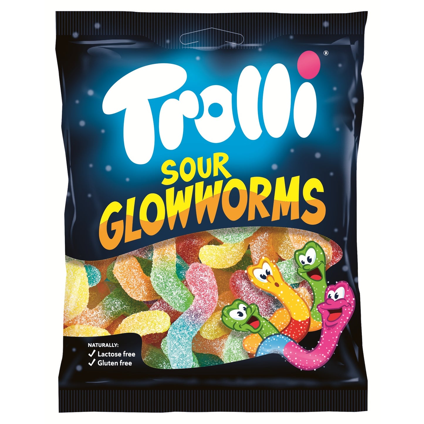 Trolli Sura Lysmaskar 100g
