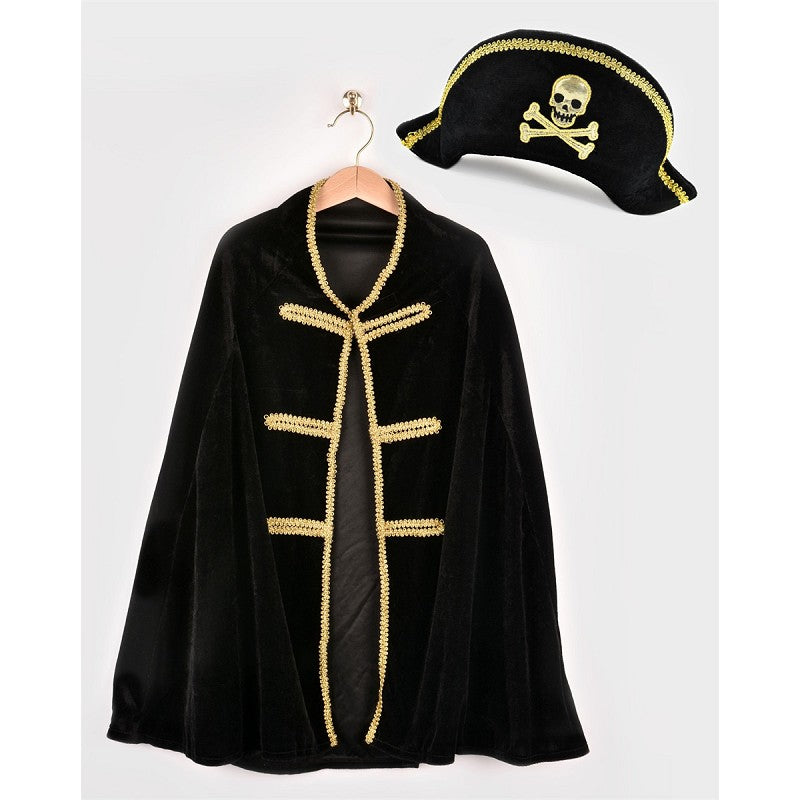 Cape och hatt - Pirat 98-128