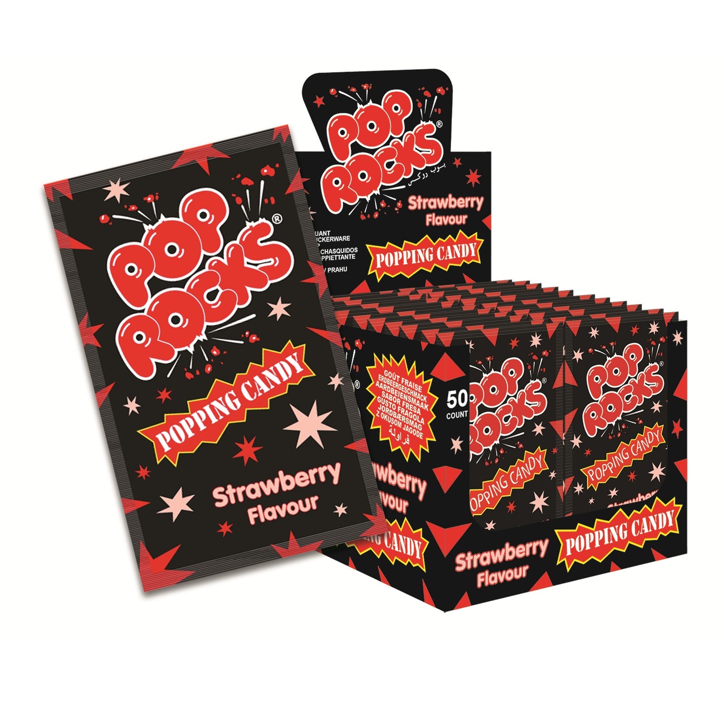 Pop Rocks - Jordgubbe