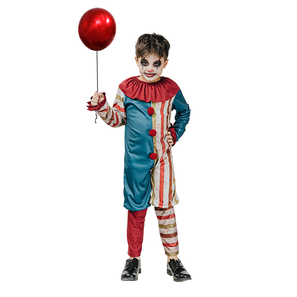 Maskeraddräkt - Vintage Clown (Pojke)