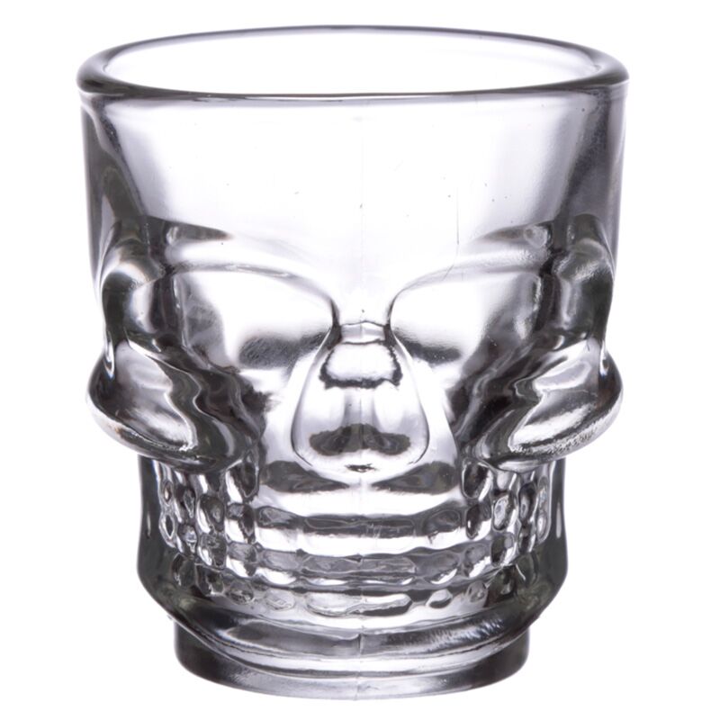 Shotglas - Dödskalle (2st)