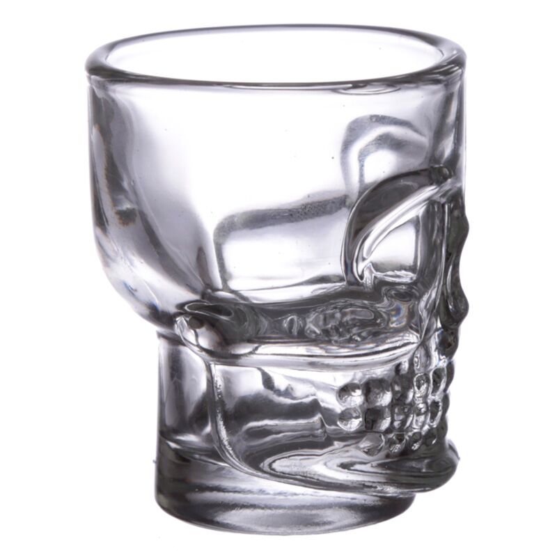 Shotglas - Dödskalle (2st)