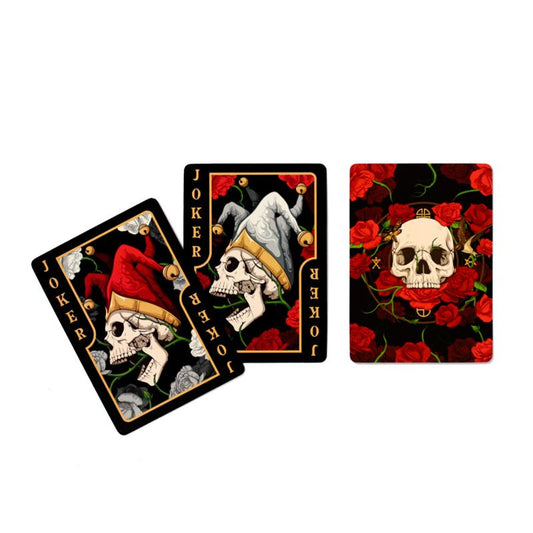 Kortlek - Skulls & Roses