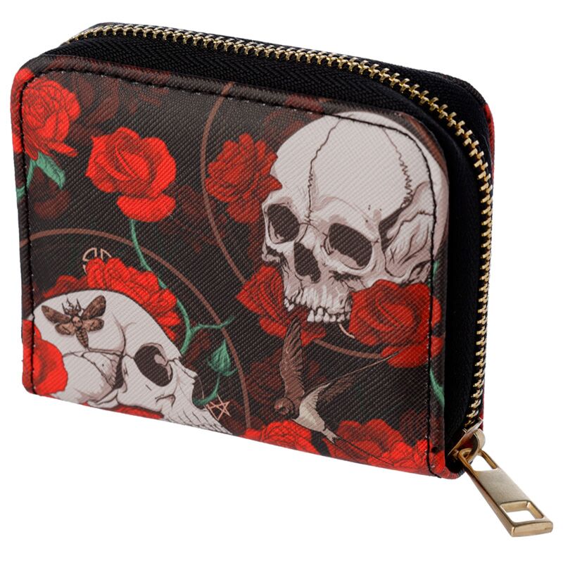 Plånbok - Skulls & Roses