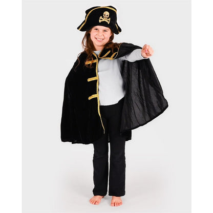 Cape och hatt - Pirat 98-128