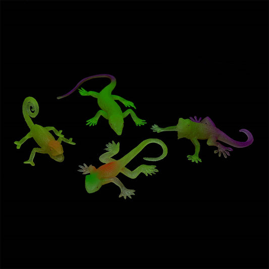 Glow in the dark ödlor