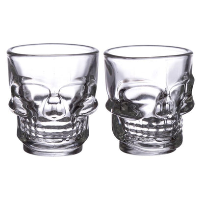 Shotglas - Dödskalle (2st)