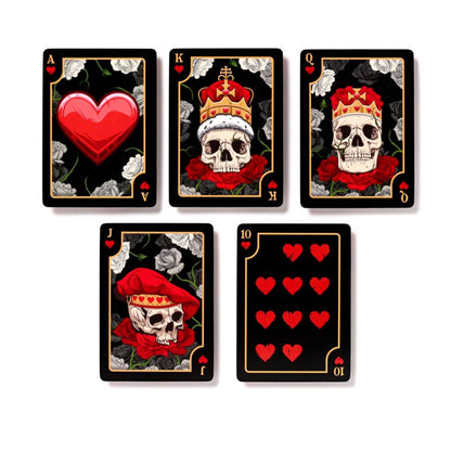 Kortlek - Skulls & Roses